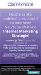 Mobile Screenshot of internet-marketing-strategie.sk